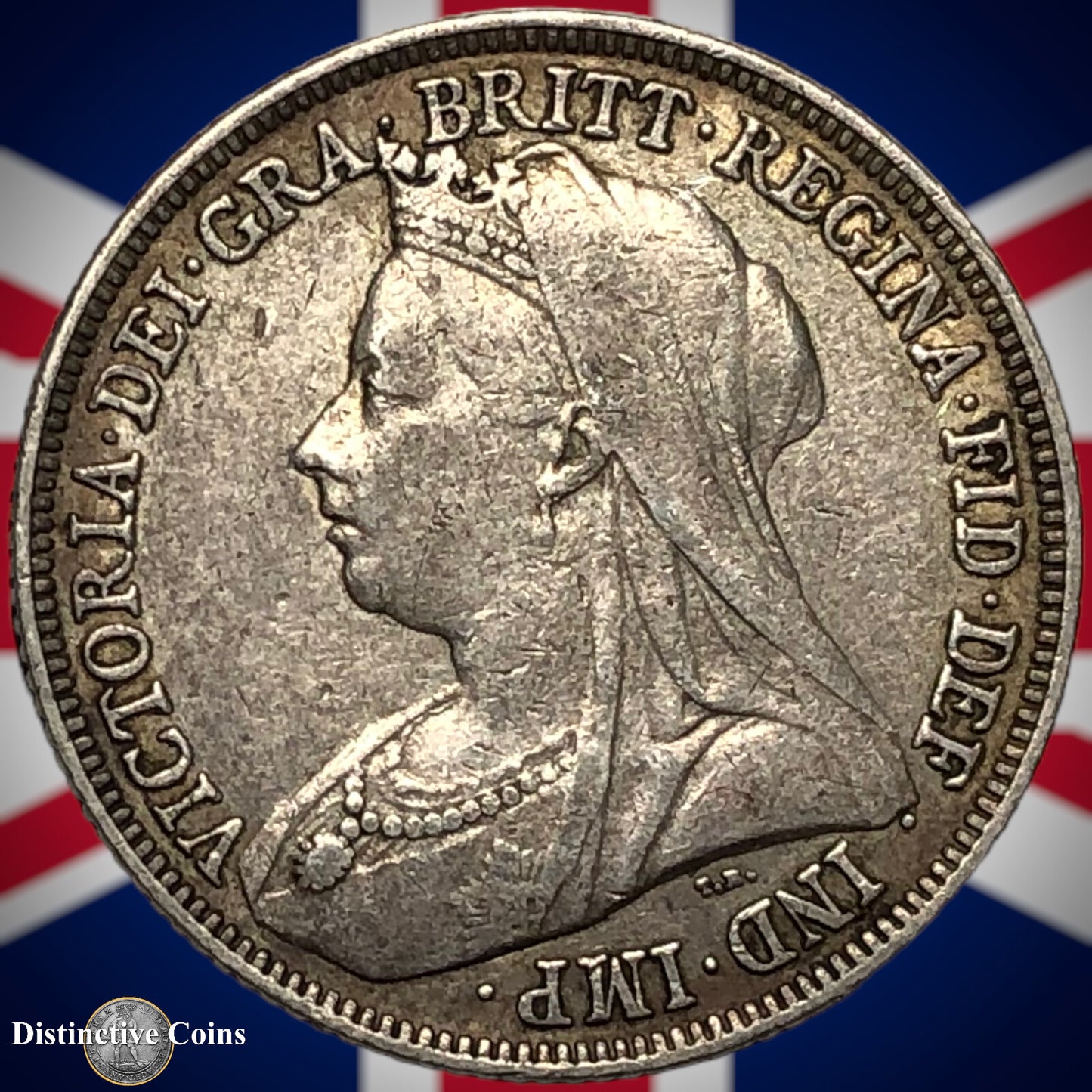 Great Britain 1895 British One Shilling GB0634