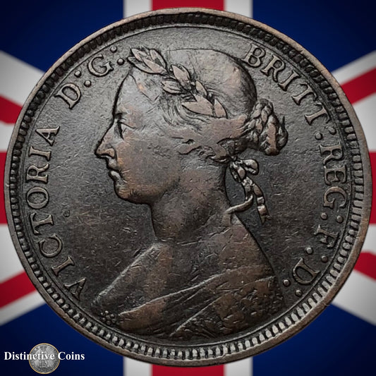 Great Britain 1890 Half Penny 1/2d GB5654