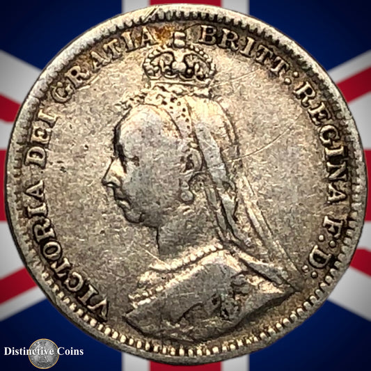 Great Britain 1893 Three Pence GB2009