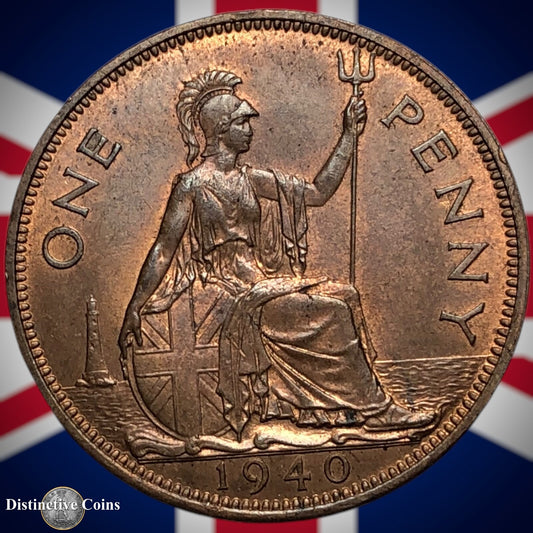 Great Britain 1940 Penny 1d GB7239
