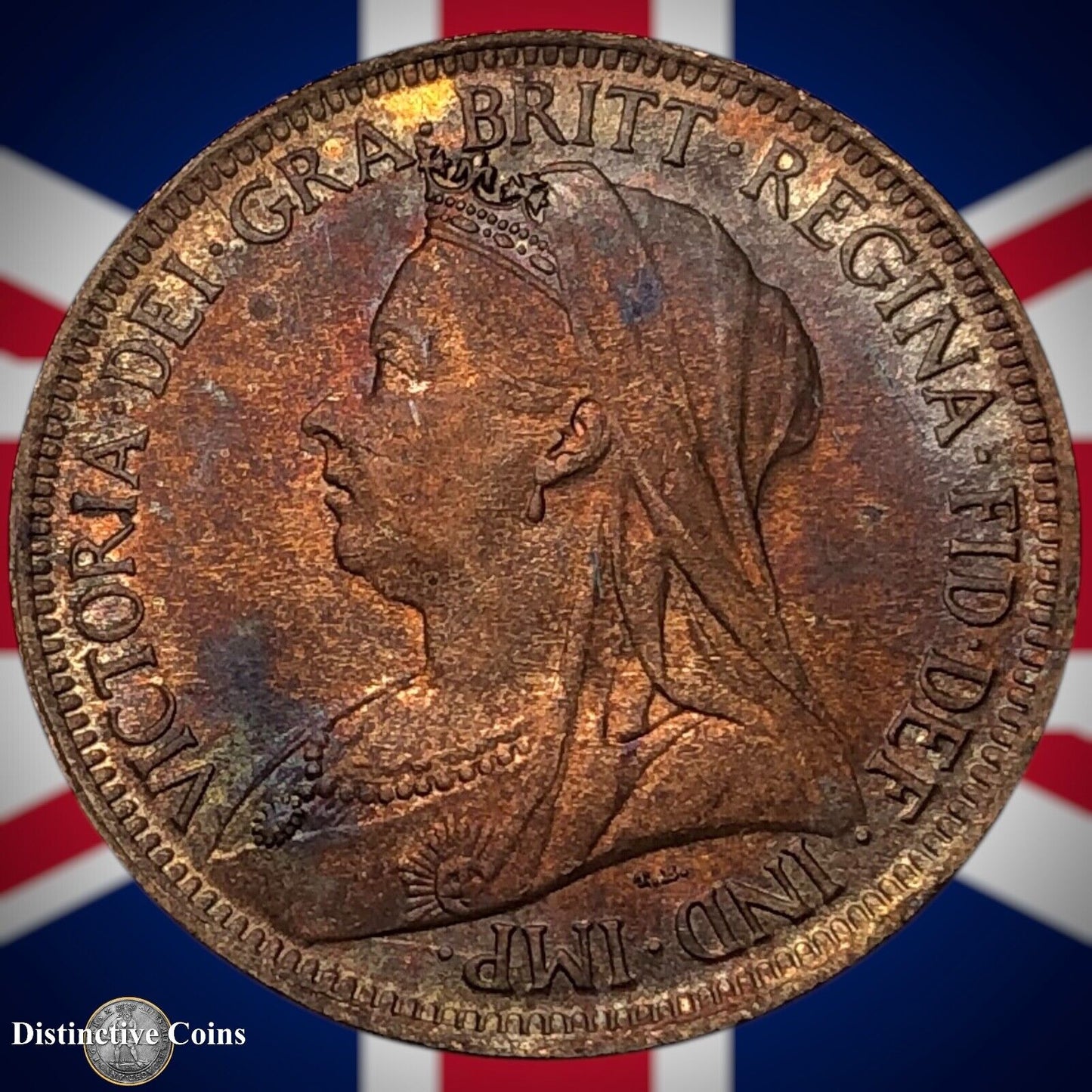 Great Britain 1901 Half Penny 1/2d GB5766
