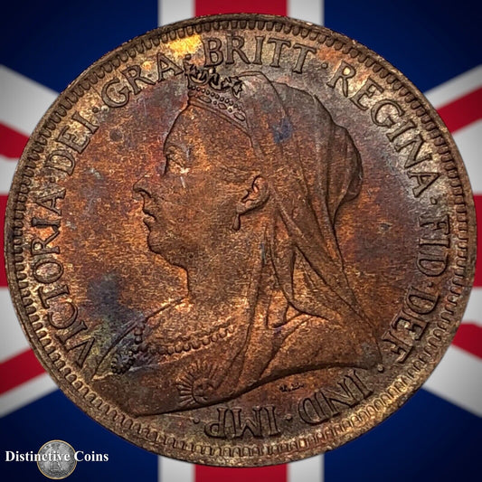 Great Britain 1901 Half Penny 1/2d GB5766