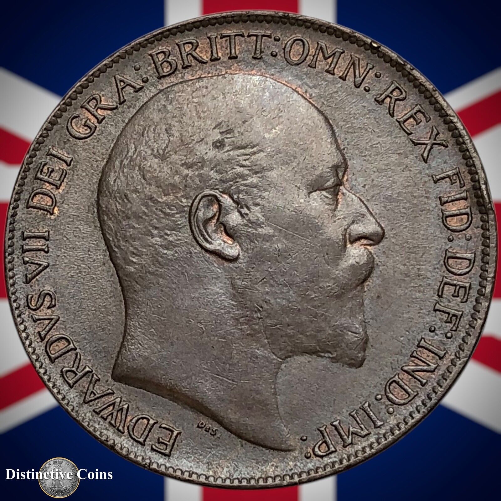 Great Britain 1910 Penny 1d GB6734