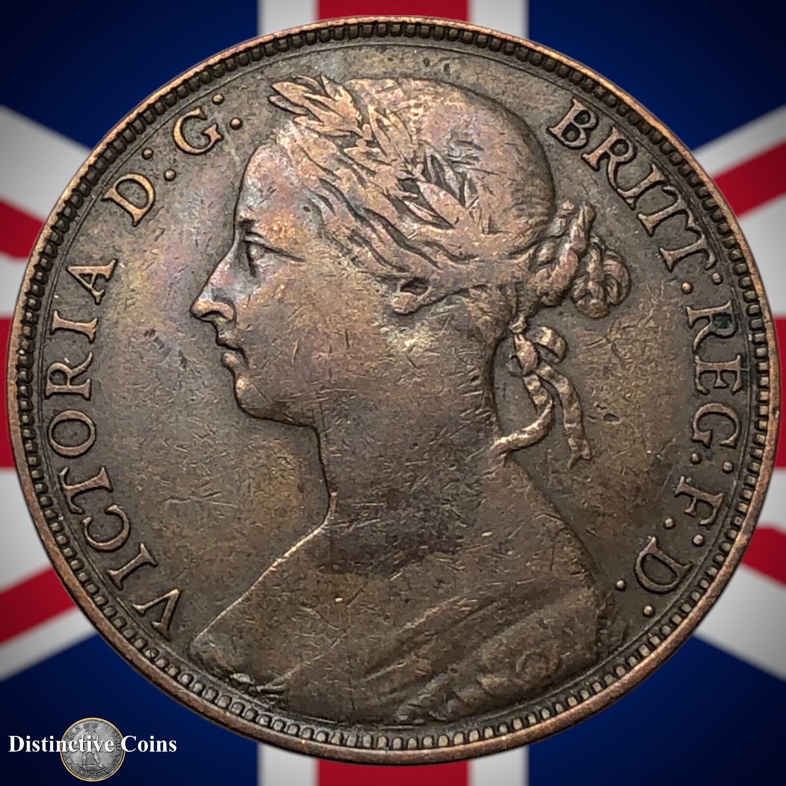 Great Britain 1882 H Penny 1d GB6443