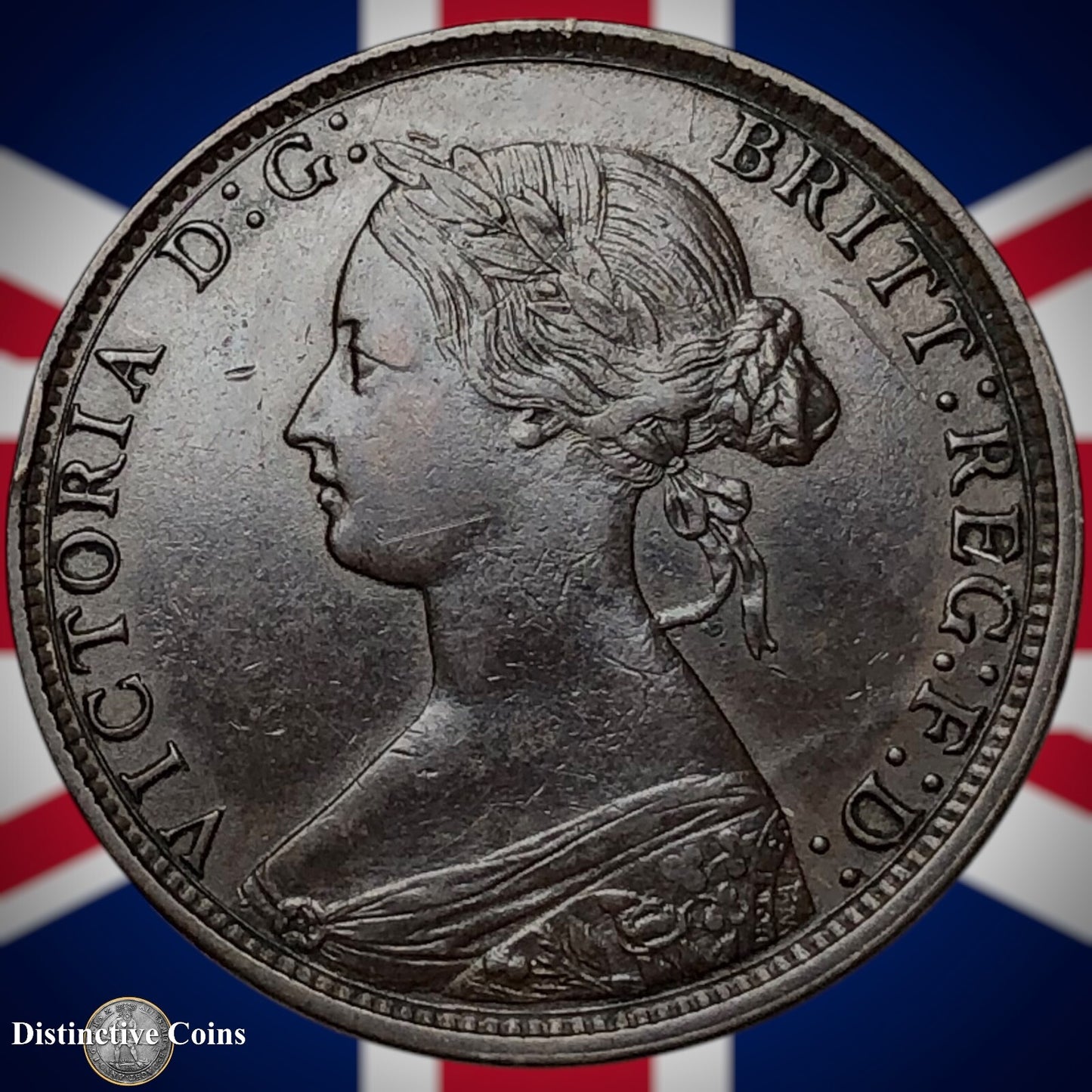 Great Britain 1872 Half Penny 1/2d GB5498