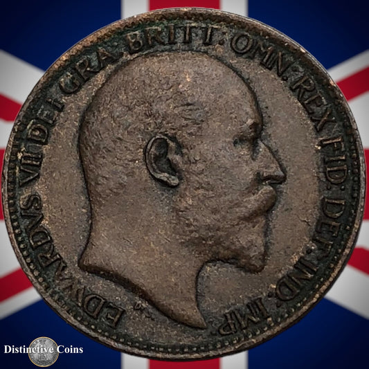 Great Britain 1905 Farthing 1/4d GB4568