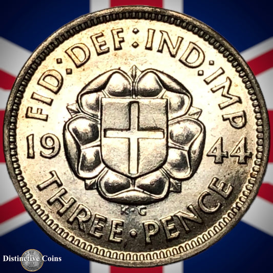 Great Britain 1944 Three Pence GB2368