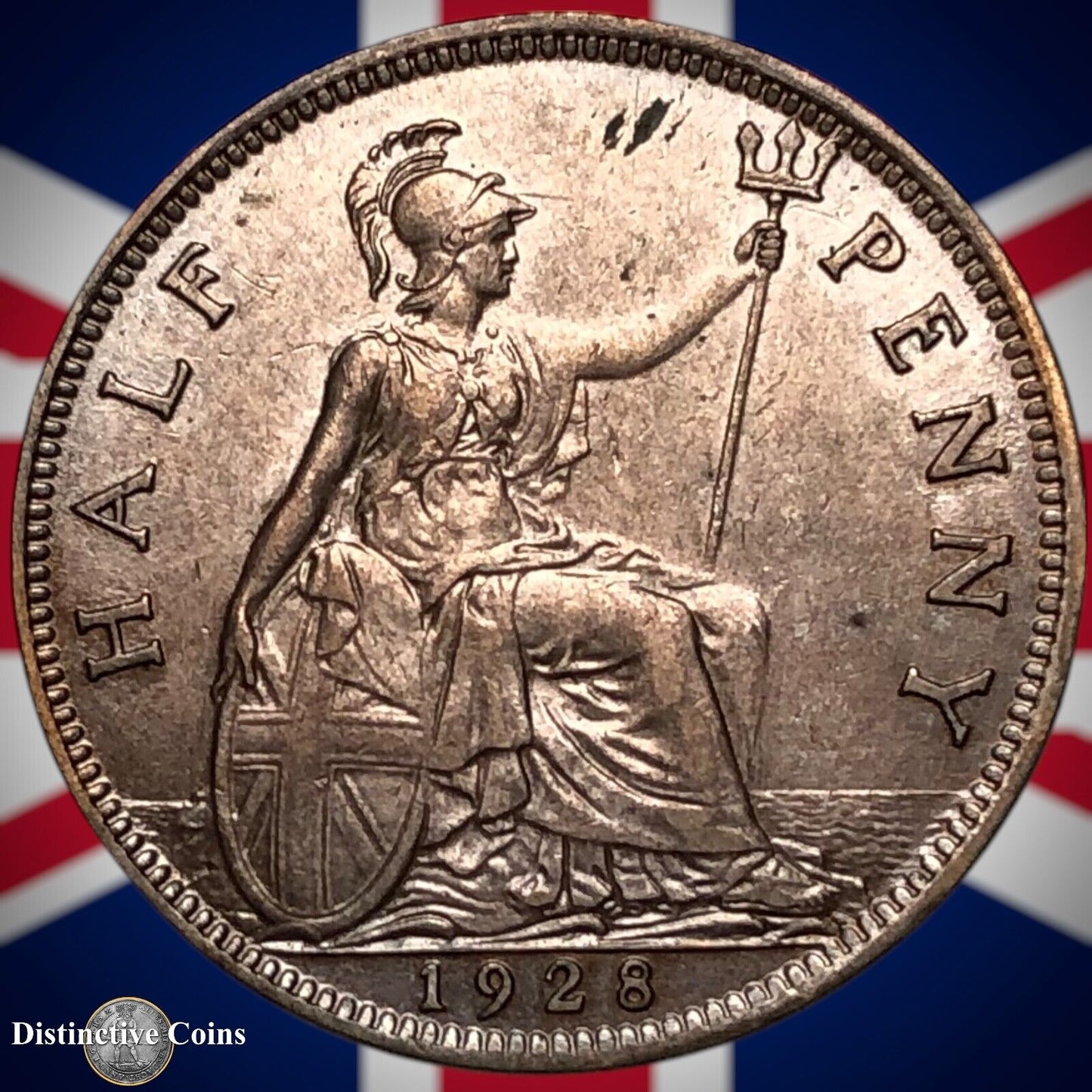 Great Britain 1928 Half Penny 1/2d GB5942