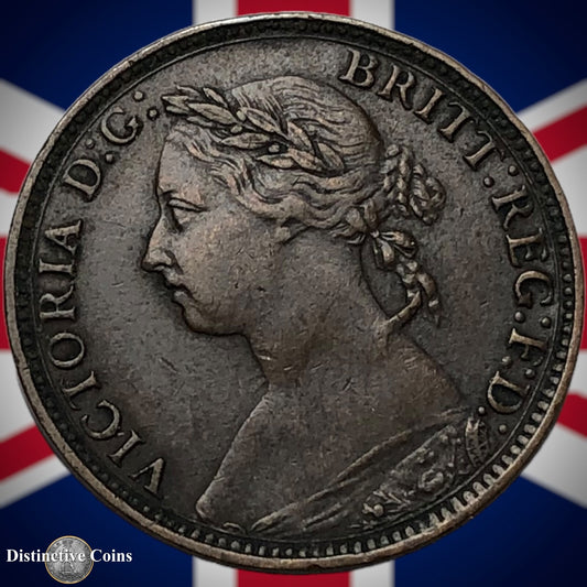 Great Britain 1884 Farthing 1/4d GB4061