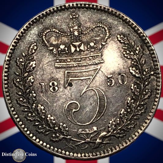 Great Britain 1850 Three Pence GB1822