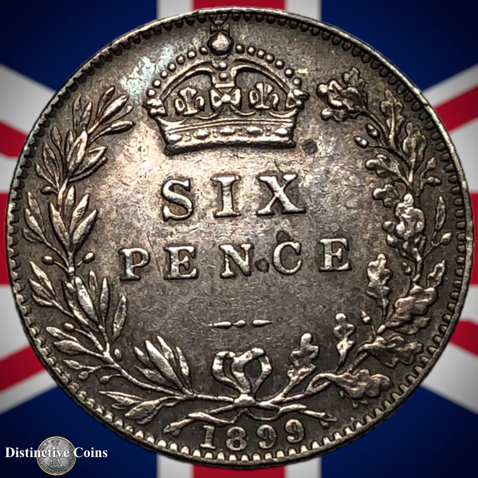 Great Britain 1899 Six Pence GB2808