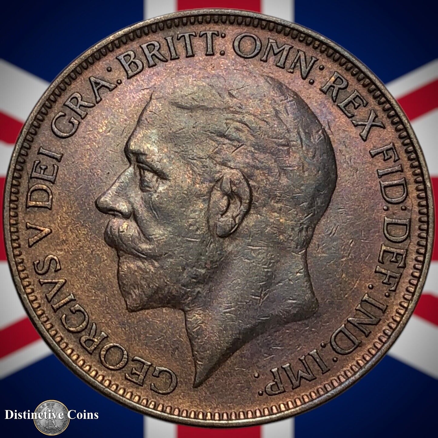 Great Britain 1927 Penny 1d GB7043