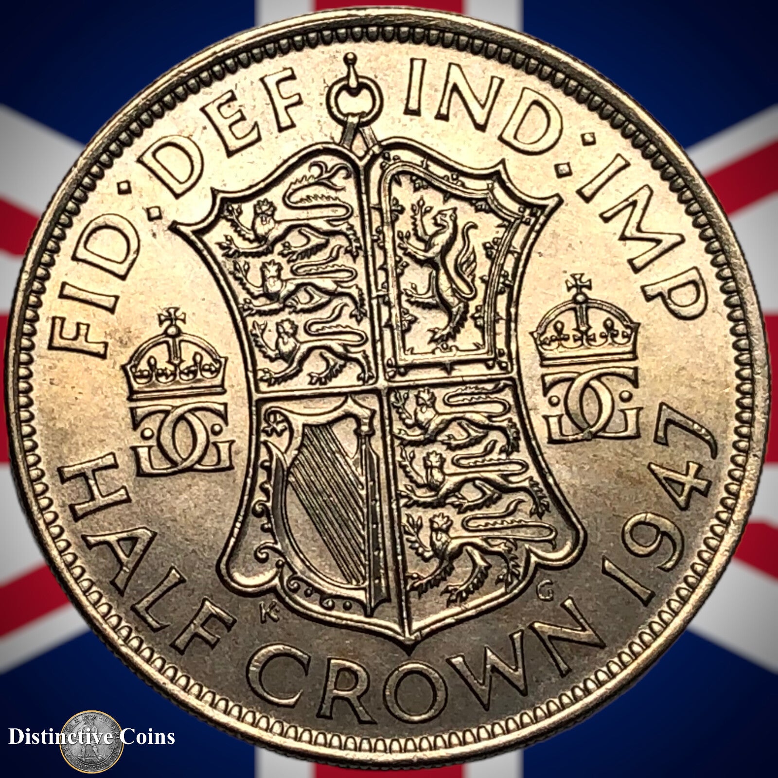 Great Britain 1947 Half Crown GB1351