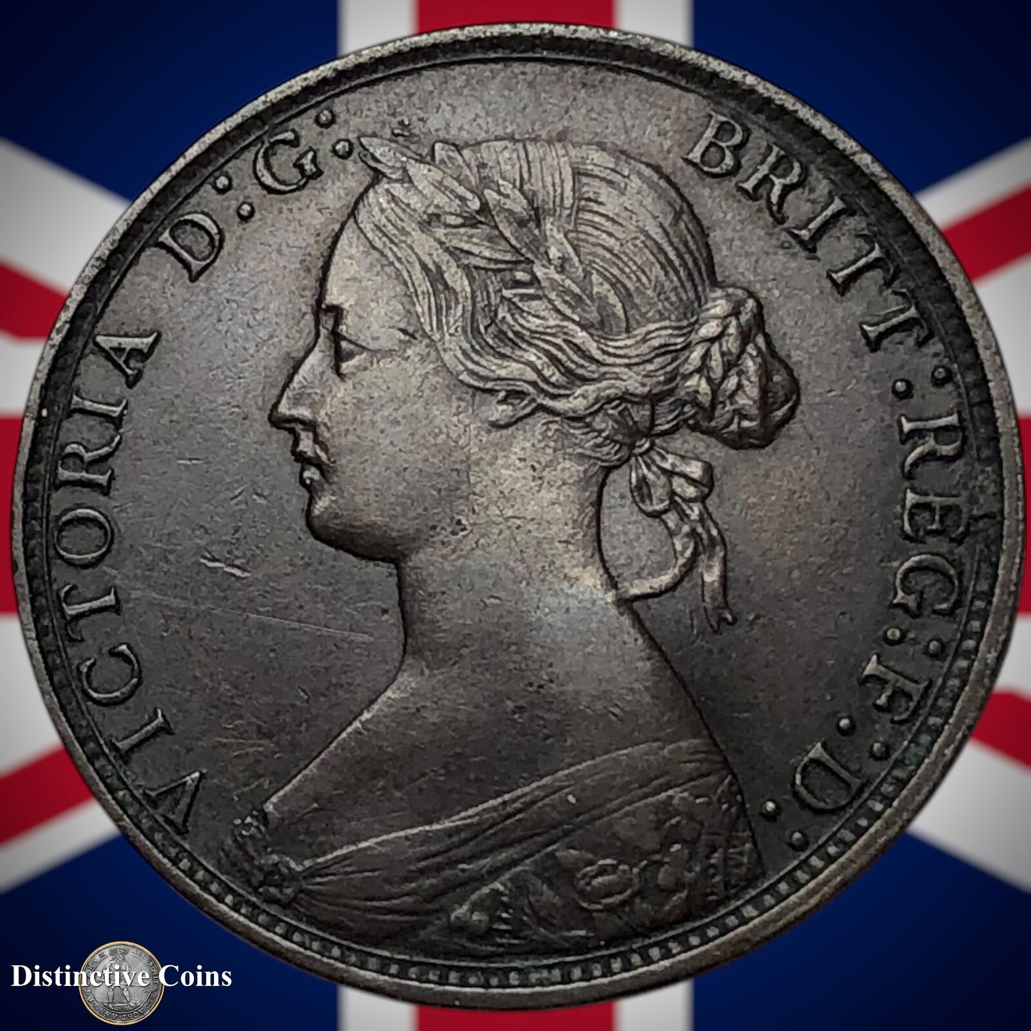 Great Britain 1869 Half Penny 1/2d GB5489