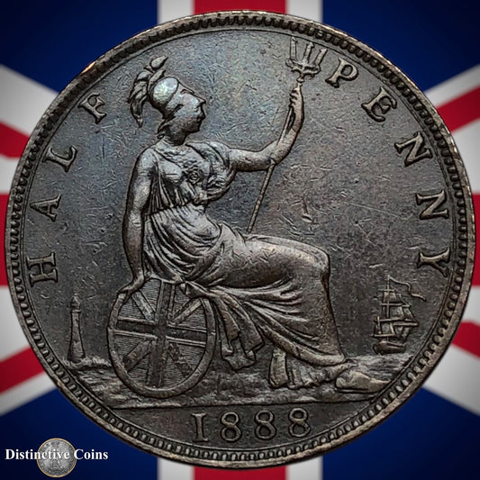 Great Britain 1888 Half Penny 1/2d GB5640