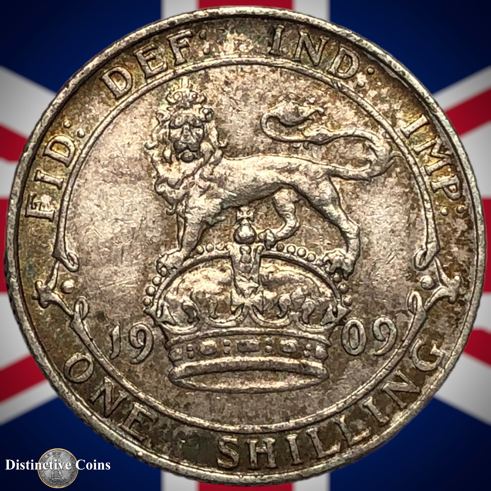 Great Britain 1909 British One Shilling GB0864