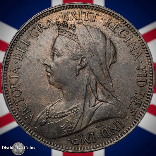 Great Britain 1899 Half Penny 1/2d GB5741
