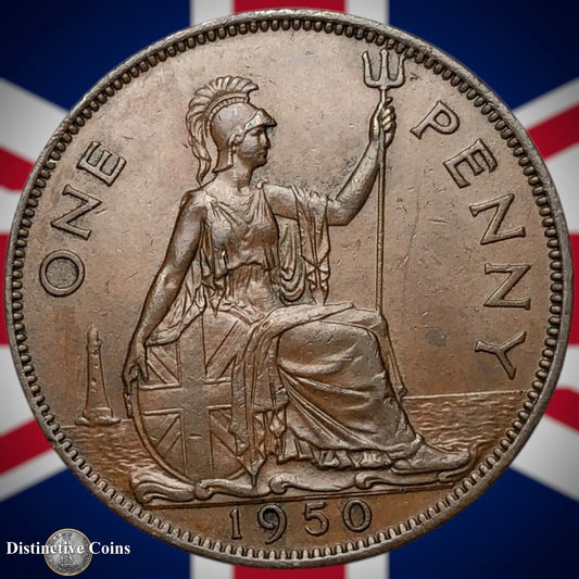 Great Britain 1950 Penny 1d GB7304