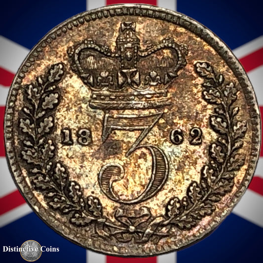 Great Britain 1862 Three Pence GB1836