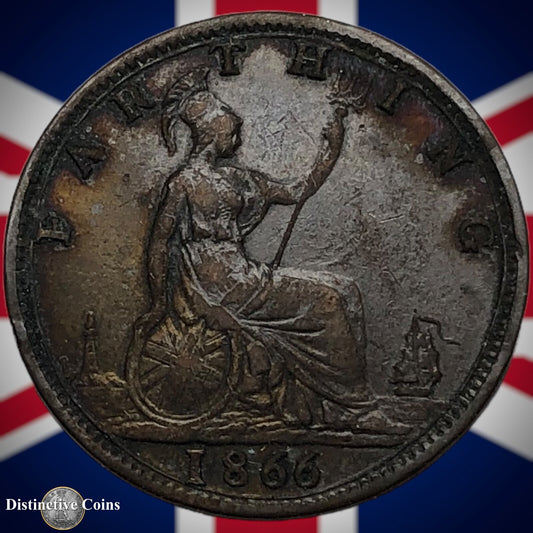 Great Britain 1866 Farthing 1/4d GB3559