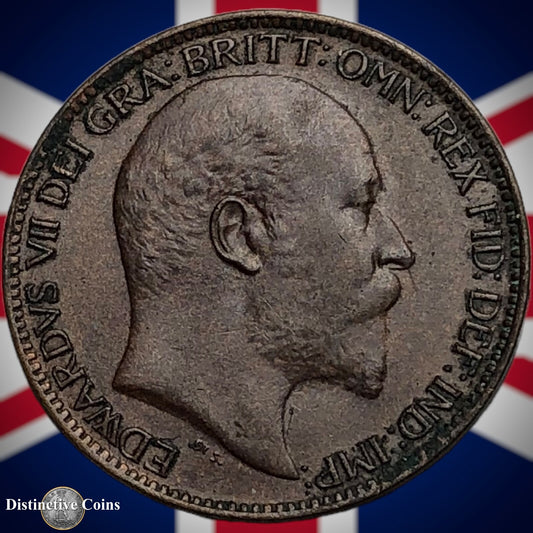 Great Britain 1905 Farthing 1/4d GB4572