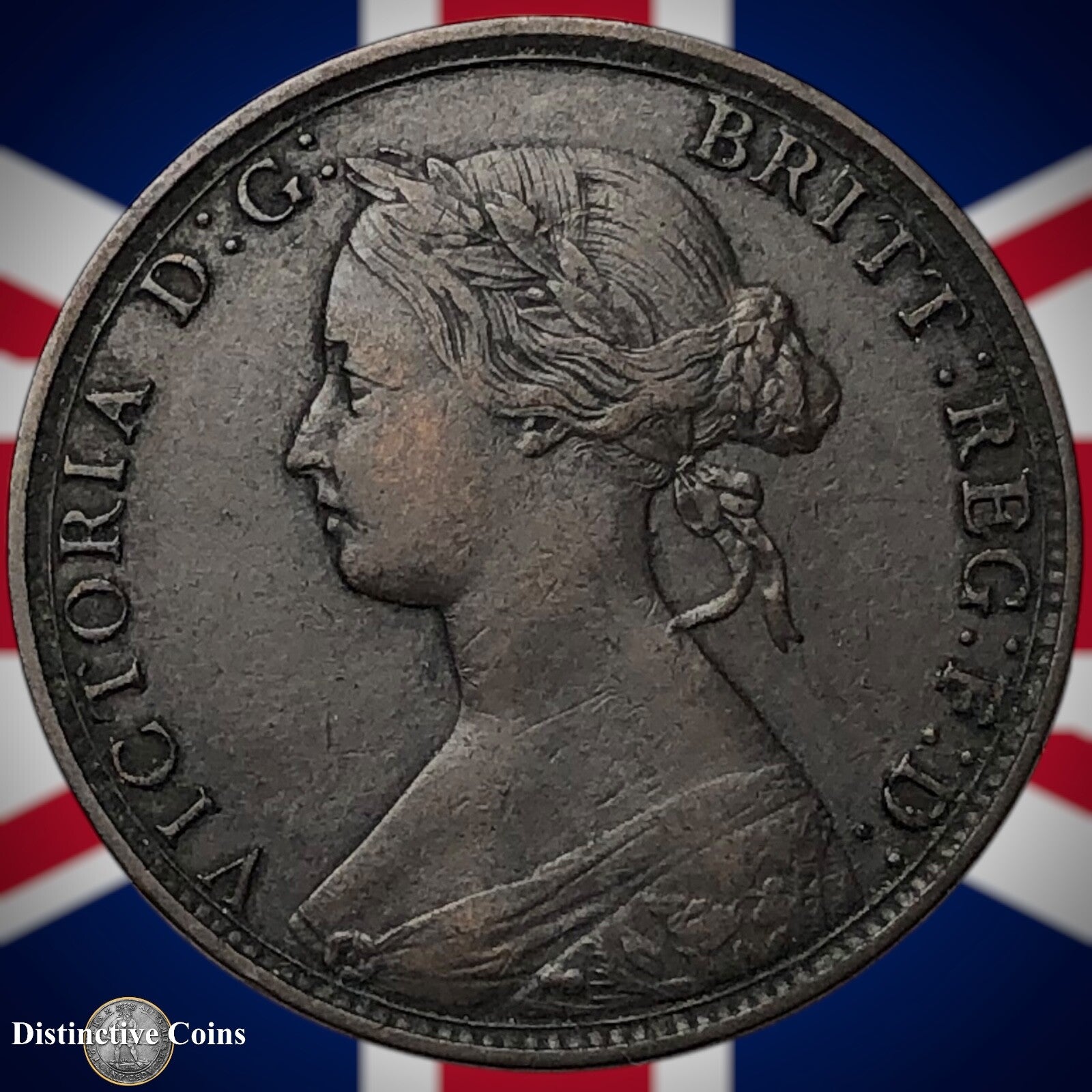 Great Britain 1863 Half Penny 1/2d GB5451