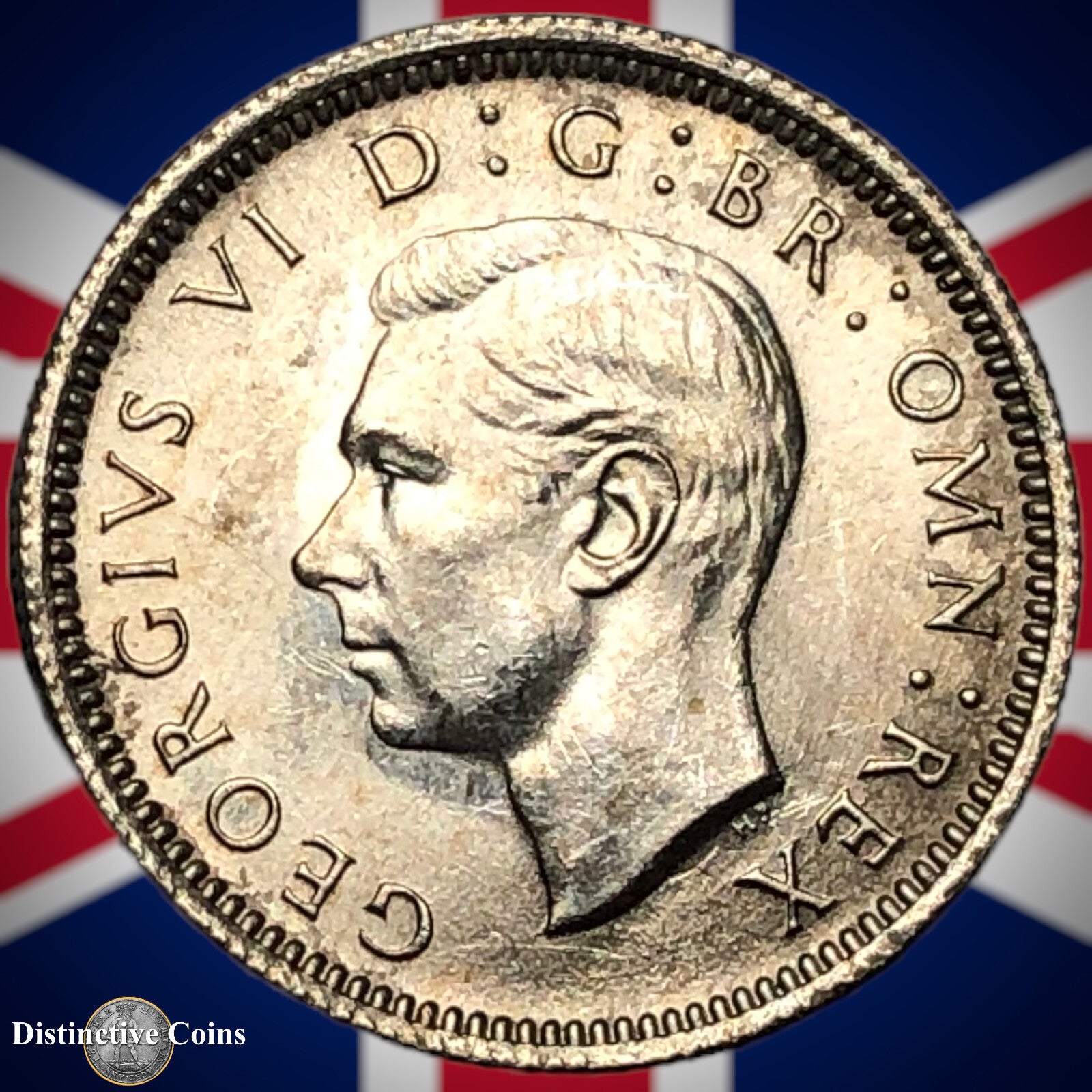 Great Britain 1944 Six Pence GB1746