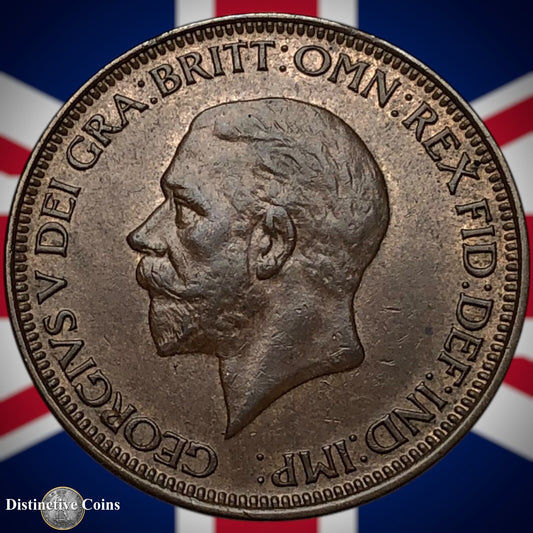 Great Britain 1928 Half Penny 1/2d GB5940