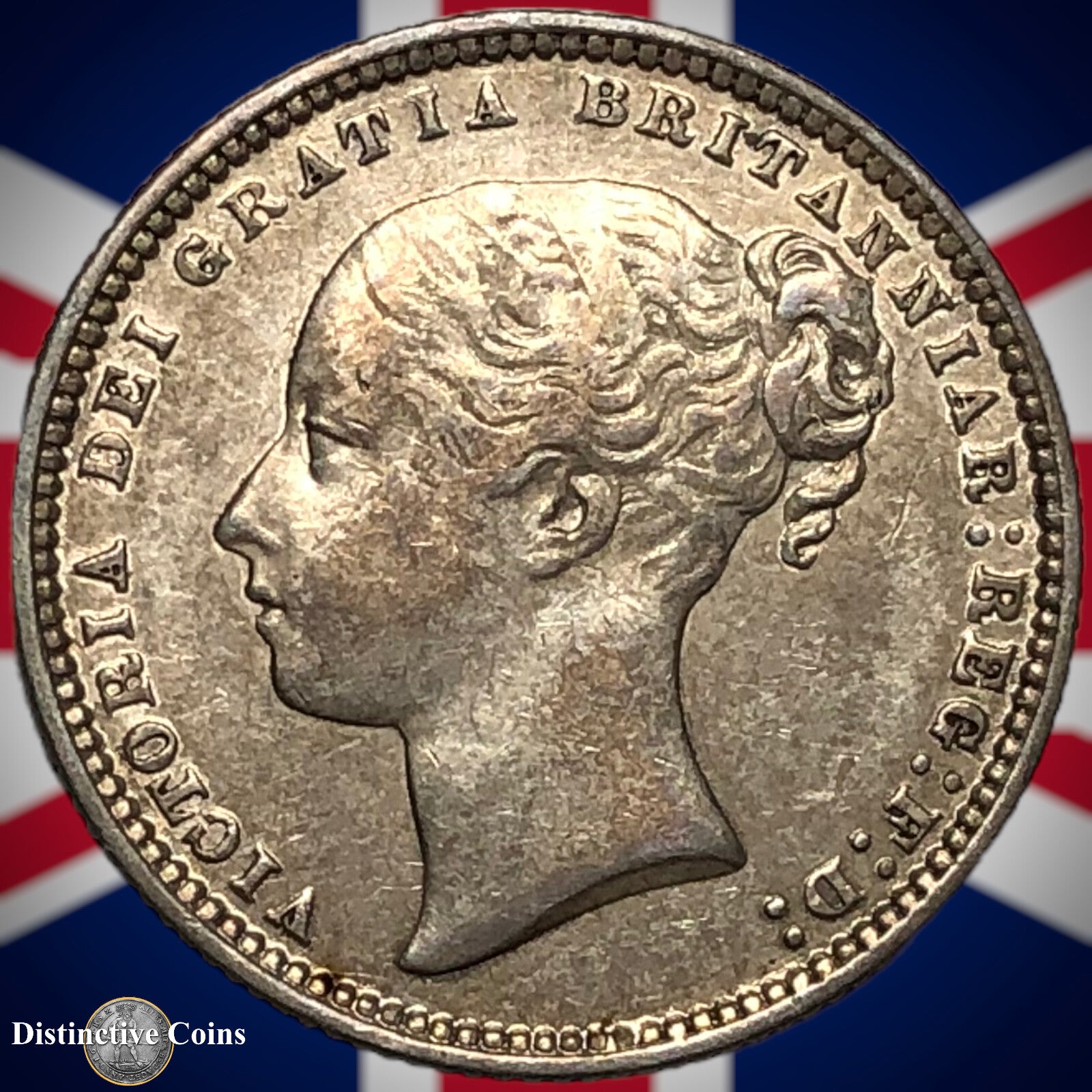 Great Britain 1871 British One Shilling GB0316