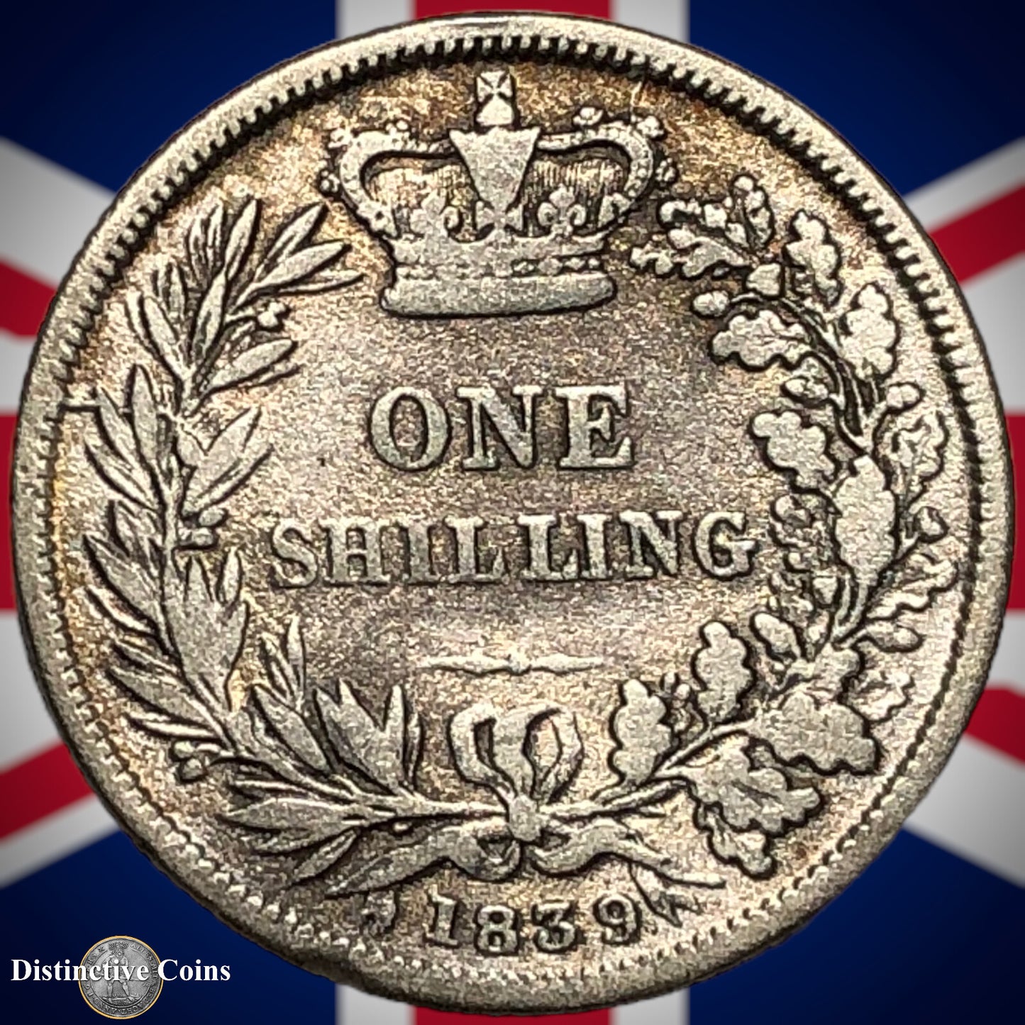 Great Britain 1839 British One Shilling GB0154