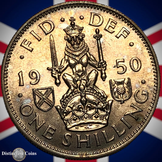 Great Britain 1950 One Shilling GB1116