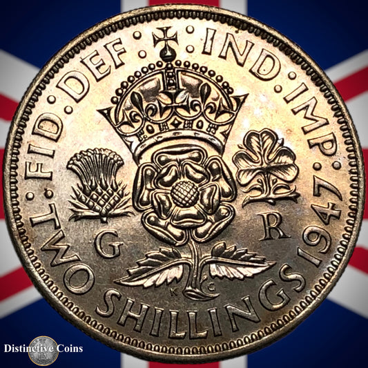 Great Britain 1947 Florin GB1153
