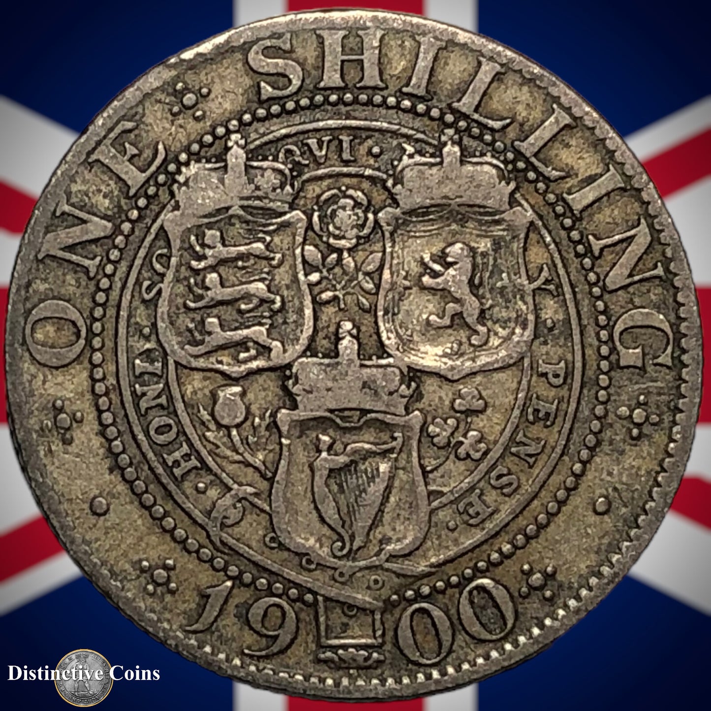 Great Britain 1900 British One Shilling GB0712