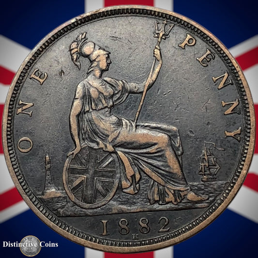 Great Britain 1882 H Penny 1d GB6438