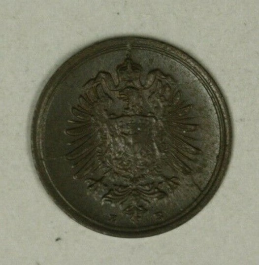 Germany Pfennig 1875-E Toned UNC  A2293