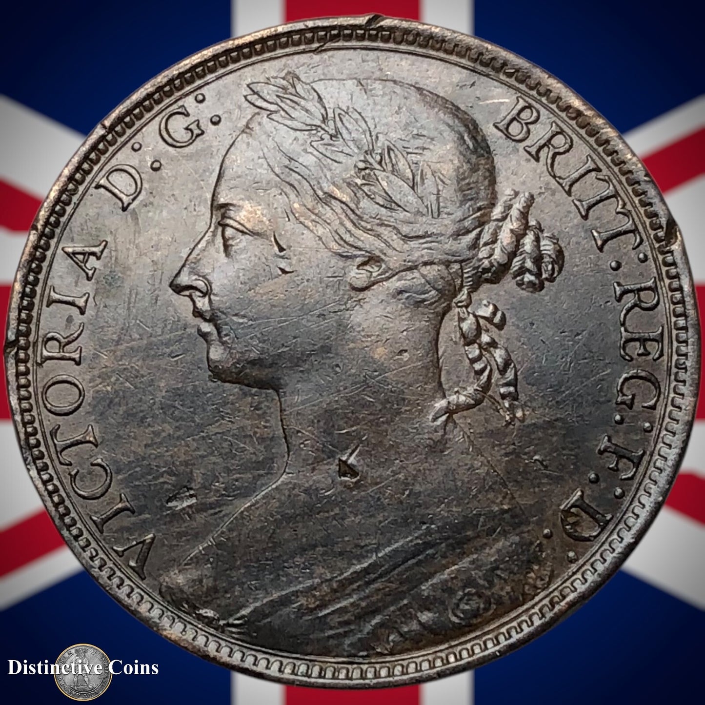 Great Britain 1893 Penny 1d GB6571