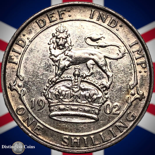 Great Britain 1902 British One Shilling GB0747