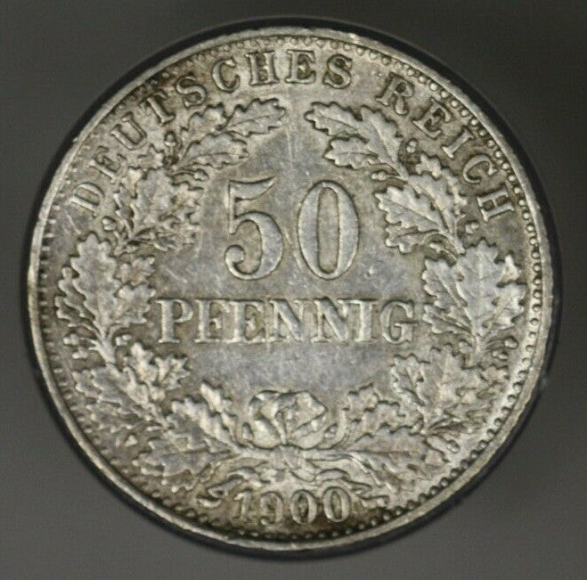 Germany 1900 J 50 Pfennig XF   A2730
