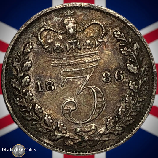 Great Britain 1886 Three Pence GB1955