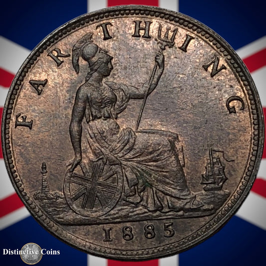 Great Britain 1885 Farthing 1/4d GB4178
