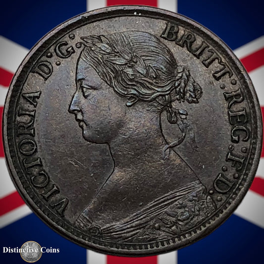 Great Britain 1864 Farthing 1/4d GB3516