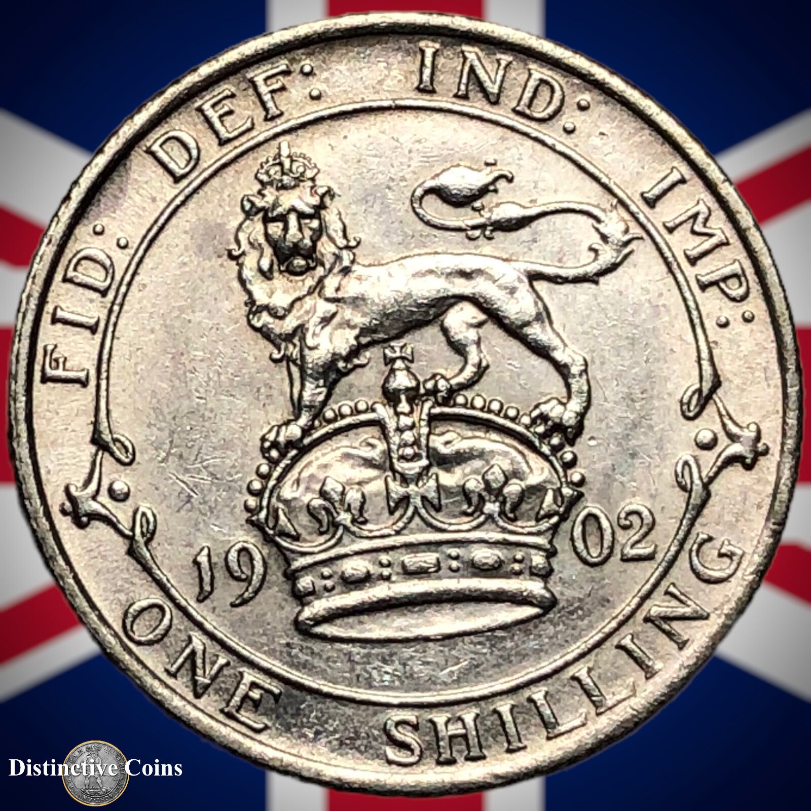 Great Britain 1902 British One Shilling GB0758