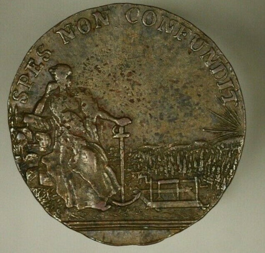 Zellerfeld Token GLUCK AUF DEM HARZ GLUCK AUF UNSALLEN- SPES NON CONFUNDIT A1603