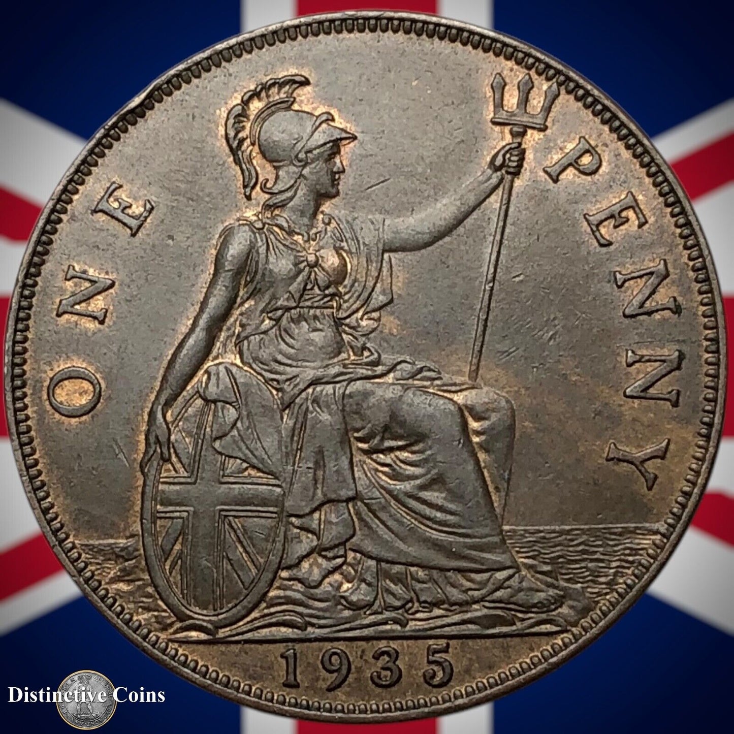 Great Britain 1935 Penny 1d GB7164