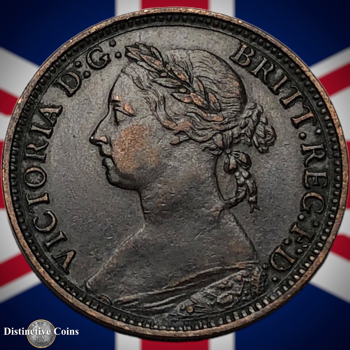 Great Britain 1882 H Farthing 1/4d GB4029