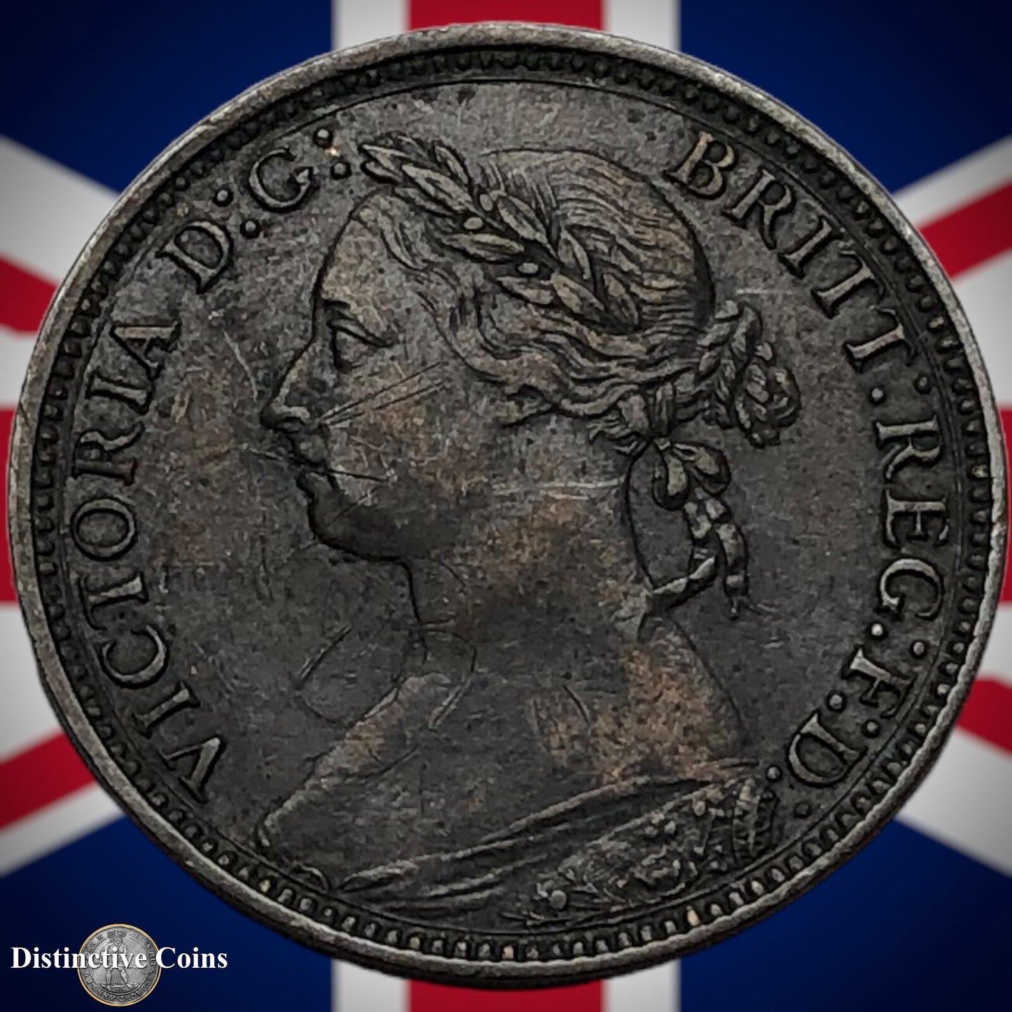 Great Britain 1881 H Farthing 1/4d GB3931