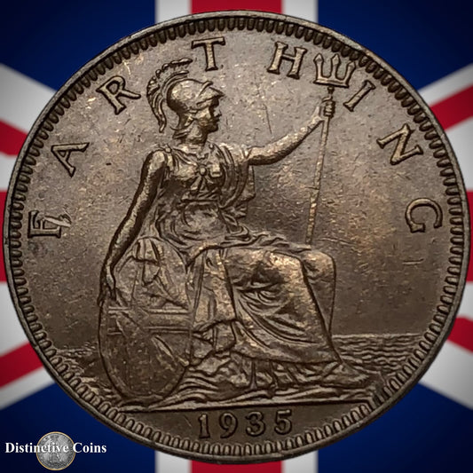 Great Britain 1935 Farthing 1/4d GB4952