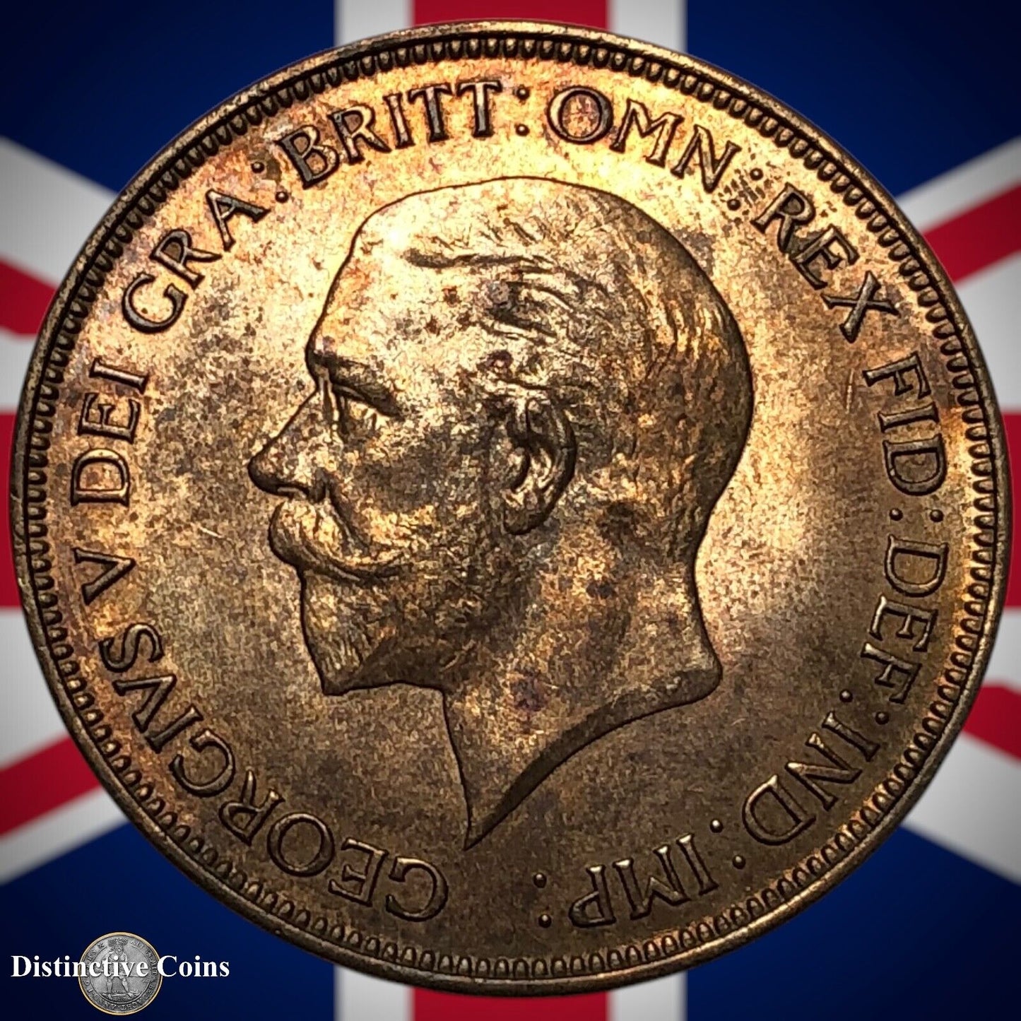 Great Britain 1936 Penny 1d GB7201