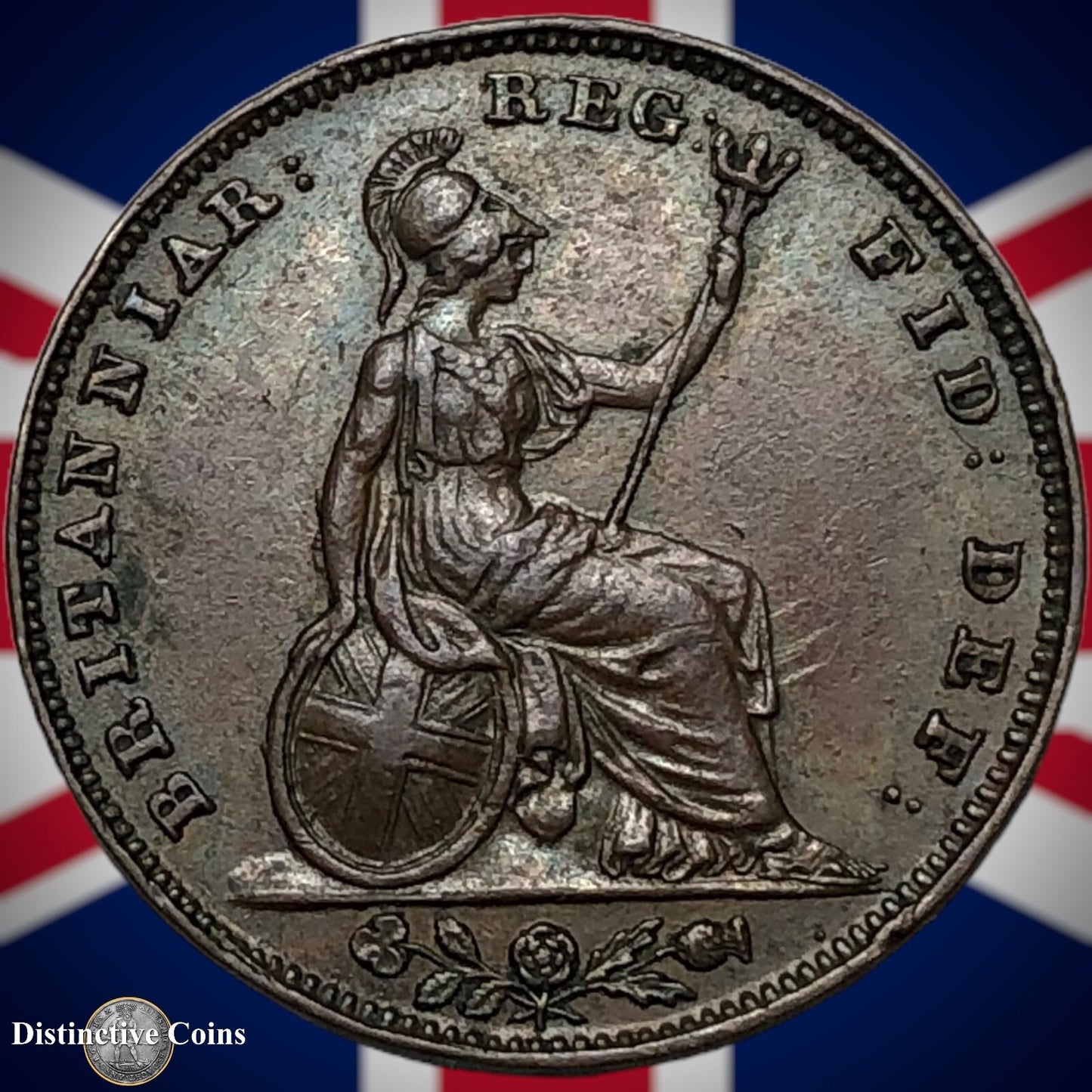 Great Britain 1841 Farthing 1/4d GB3404