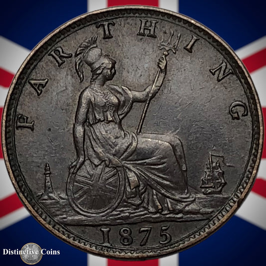 Great Britain 1875 Farthing 1/4d GB3735